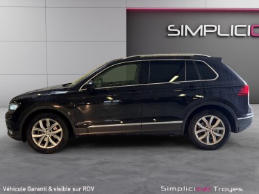 Volkswagen tiguan 2.0 tdi 150 dsg7 carat acc toit ouvrant caméra de recul garantie 12 mois occasion barberey simplicicar...