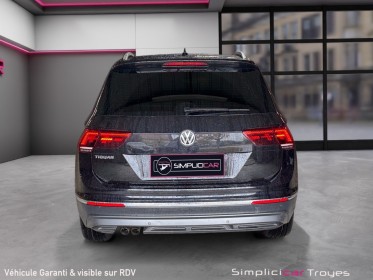 Volkswagen tiguan 2.0 tdi 150 dsg7 carat acc toit ouvrant caméra de recul garantie 12 mois occasion barberey simplicicar...