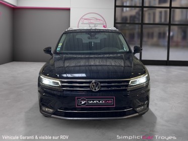 Volkswagen tiguan 2.0 tdi 150 dsg7 carat acc toit ouvrant caméra de recul garantie 12 mois occasion barberey simplicicar...