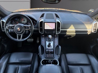 Porsche cayenne 4.2d v8 385 ch s tiptronic jantes turbo 21 - toit ouvrant - attelage - carplay - climatisation automatique...