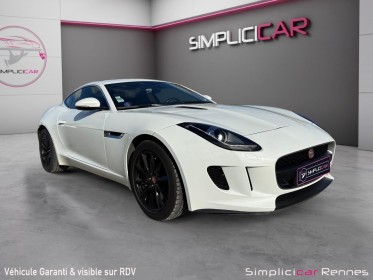 Jaguar f-type coupe v6 3l essence suralimente 340 ch bva8 - entretien exclusive jaguar - sellerie cuir/alcantara -...