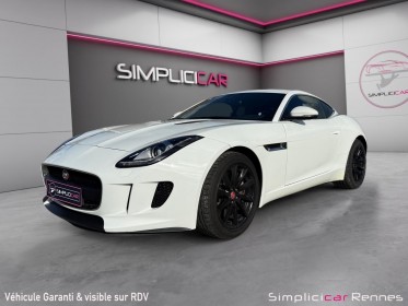 Jaguar f-type coupe v6 3l essence suralimente 340 ch bva8 - entretien exclusive jaguar - sellerie cuir/alcantara -...