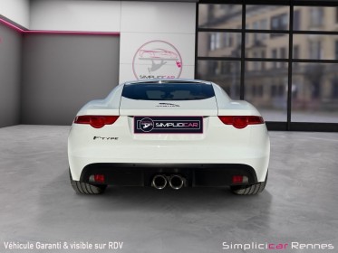 Jaguar f-type coupe v6 3l essence suralimente 340 ch bva8 - entretien exclusive jaguar - sellerie cuir/alcantara -...
