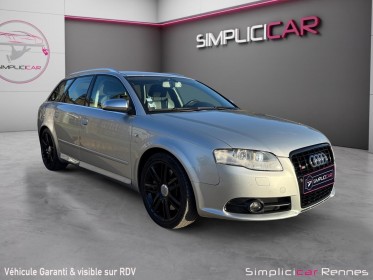 Audi s4 avant 4.2 v8 quattro boite manuelle, sièges chauffants, sièges recaro occasion simplicicar rennes simplicicar...