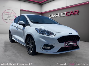 Ford fiesta 1.0 ecoboost 100 ch ss bvm6 st-line occasion simplicicar limoges  simplicicar simplicibike france