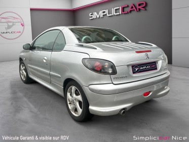 Peugeot 206 cc 1.6i 110 quiksilver edition occasion  simplicicar nice - pfvauto simplicicar simplicibike france