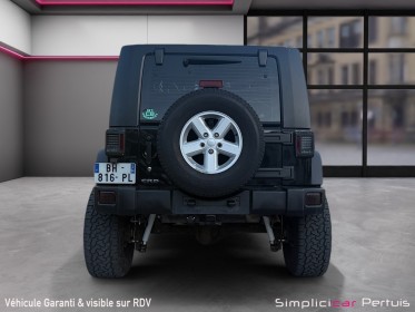 Jeep wrangler 2.8 crd 177 unlimited sport kit rehausse 10 camera recul attelage garantie 12 mois occasion simplicicar pertuis...