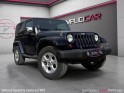Jeep wrangler 2.8 crd 200 sahara attelage jantes 18 clim gps vitres et rétroviseurs électriques garantie 12 mois occasion...