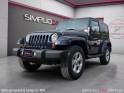 Jeep wrangler 2.8 crd 200 sahara attelage jantes 18 clim gps vitres et rétroviseurs électriques garantie 12 mois occasion...