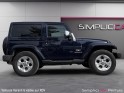 Jeep wrangler 2.8 crd 200 sahara attelage jantes 18 clim gps vitres et rétroviseurs électriques garantie 12 mois occasion...