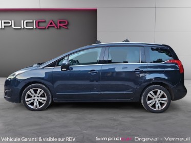 Peugeot 5008 allure eat6 1.6hdi 120ch / toit pano / camera de recul / gps / bluetooth/ 2eme main occasion simplicicar orgeval...
