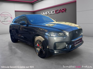 Jaguar f-pace v6 3.0 d - 300 ch awd bva8 s occasion cannes (06) simplicicar simplicibike france