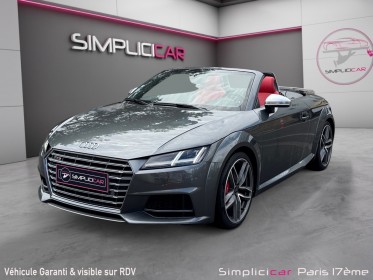 Audi tts roadster 2.0 tfsi 310 s tronic 6 quattro - siÈges chauffant - ligne p4 exhaust - jantes rs occasion paris 17ème...