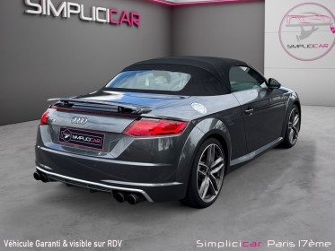 Audi tts roadster 2.0 tfsi 310 s tronic 6 quattro - siÈges chauffant - ligne p4 exhaust - jantes rs occasion paris 17ème...
