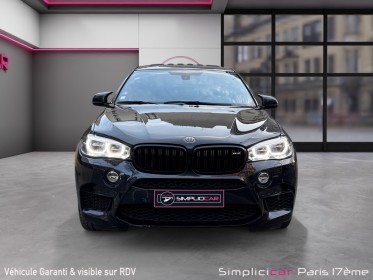 Bmw x6 m f86 575 ch a - garantie- toit ouvrant-bangolufsen -affichage tÊte haute -volant et siÈges av/ar... occasion paris...