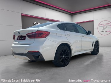 Bmw x6 f16 m50d 381 ch avant reprise garantie 12 mois occasion simplicicar perpignan  simplicicar simplicibike france