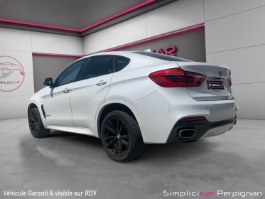 Bmw x6 f16 m50d 381 ch avant reprise garantie 12 mois occasion simplicicar perpignan  simplicicar simplicibike france
