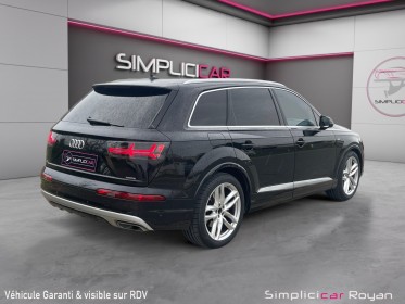 Audi q7 3.0 v6 tdi 272 ch tiptronic 8 rapports quattro s line / 7 places / entretien complet audi / garantie 12 mois occasion...