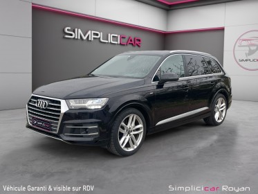 Audi q7 3.0 v6 tdi 272 ch tiptronic 8 rapports quattro s line / 7 places / entretien complet audi / garantie 12 mois occasion...
