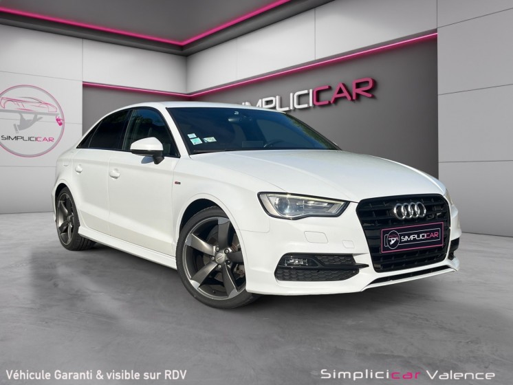 Audi a3 berline 1.8 tfsi 180 s line jantes rotor sièges alcantara navigation bluetooth garantie 12 mois occasion simplicicar...