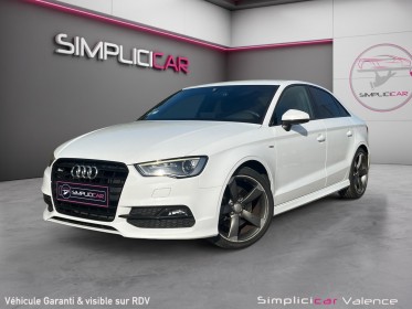 Audi a3 berline 1.8 tfsi 180 s line jantes rotor sièges alcantara navigation bluetooth garantie 12 mois occasion simplicicar...