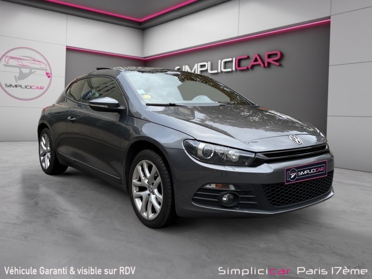 Volkswagen scirocco 2.0 tdi 170 fap carat dsg6/entretien À jour/ full cuir/ garantie 12 mois occasion paris 17ème...