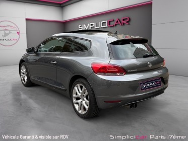 Volkswagen scirocco 2.0 tdi 170 fap carat dsg6/entretien À jour/ full cuir/ garantie 12 mois occasion paris 17ème...