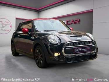 Mini hatch 3 portes f56 cooper s 192 ch bva6 finition john cooper works occasion cannes (06) simplicicar simplicibike france