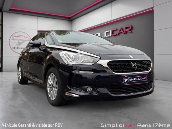 Ds ds5 bluehdi 120 ss bvm6 chic garantie 12 mois occasion paris 17ème (75)(porte maillot) simplicicar simplicibike france