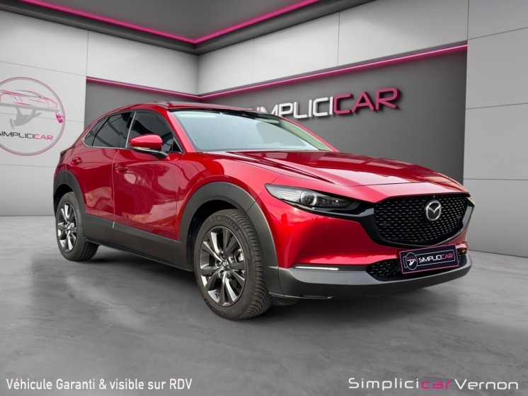 Mazda cx-30 e-skyactiv  x  2.0 exclusive  bvm6  applecarplay  caméra av/ar  barre de toit  coffre de toit  garantie 12 mois...