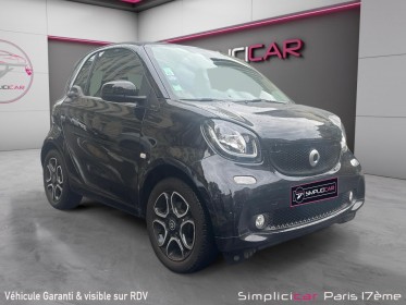 Smart fortwo coupe 0.9 90 ch ss ba6 prime occasion paris 17ème (75)(porte maillot) simplicicar simplicibike france