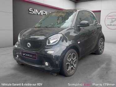 Smart fortwo coupe 0.9 90 ch ss ba6 prime occasion paris 17ème (75)(porte maillot) simplicicar simplicibike france