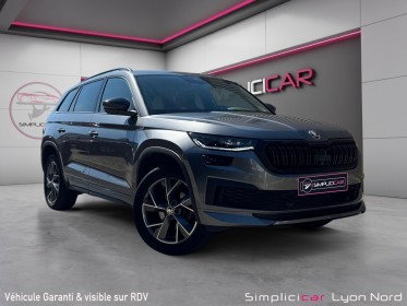 Skoda kodiaq 1.5 tsi 150 act dsg7 7pl sportline garantie 12 mois occasion simplicicar lyon nord simplicicar simplicibike france