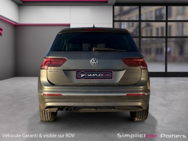Volkswagen tiguan 2.0 tdi 150 dsg7 carat toit ouvrant carplay garantie 12 mois occasion simplicicar poitiers simplicicar...