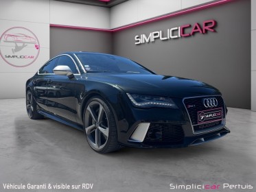 Audi rs7 sportback v8 4.0 tfsi cod 560 quattro tiptronic 8 occasion simplicicar pertuis  simplicicar simplicibike france
