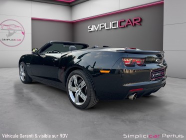 Chevrolet camaro cabriolet v8 6.2 405ch a 45th anniversaire francaise occasion simplicicar pertuis  simplicicar simplicibike...