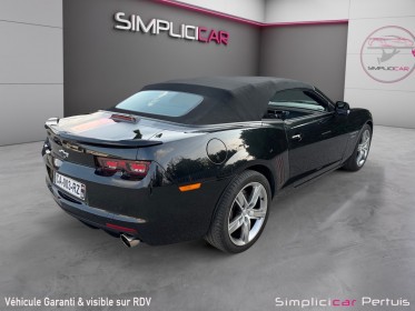 Chevrolet camaro cabriolet v8 6.2 405ch a 45th anniversaire francaise occasion simplicicar pertuis  simplicicar simplicibike...