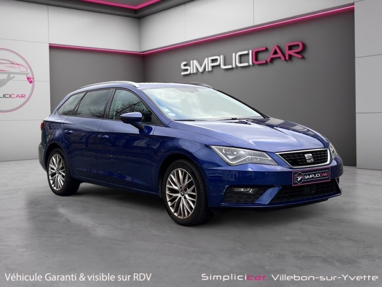 Seat leon st 1.2 tsi 110 my canal carplay gps phares auto regulateur de vitesse adaptatif garantie 12 mois occasion...
