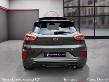 Ford  puma 1.0 ecoboost mhev 155 ch st-line/toit ouvrant/siege chauffant massant/volant chauffant/camera de recul/garantie...