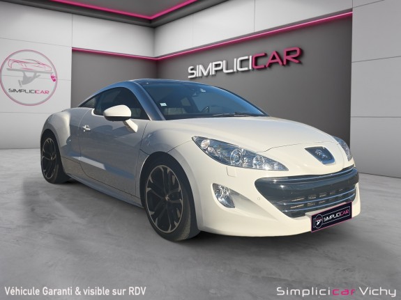 Peugeot rcz 1.6 thp 200 ch sièges chauffants réglage electrique cuir garantie 12 mois occasion simplicicar vichy...