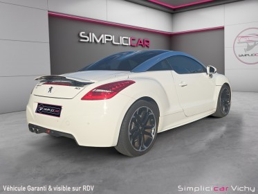 Peugeot rcz 1.6 thp 200 ch sièges chauffants réglage electrique cuir garantie 12 mois occasion simplicicar vichy...