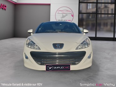Peugeot rcz 1.6 thp 200 ch sièges chauffants réglage electrique cuir garantie 12 mois occasion simplicicar vichy...