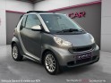 Smart fortwo  1.0 84 ch cabrio passion - phare auto/gps - garantie 12 mois occasion simplicicar soissons simplicicar...
