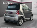 Smart fortwo  1.0 84 ch cabrio passion - phare auto/gps - garantie 12 mois occasion simplicicar soissons simplicicar...
