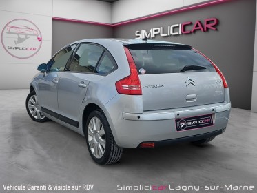 Citroen c4 2.0 hdi 138 exclusive occasion simplicicar lagny  simplicicar simplicibike france