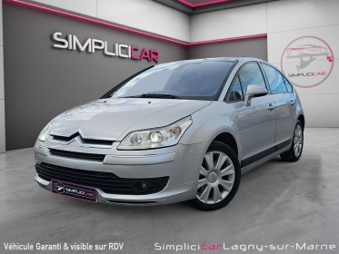 Citroen c4 2.0 hdi 138 exclusive occasion simplicicar lagny  simplicicar simplicibike france