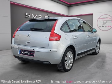 Citroen c4 2.0 hdi 138 exclusive occasion simplicicar lagny  simplicicar simplicibike france