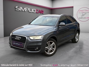 Audi q3 2.0 tdi 177 ch quattro s line s tronic 7 - historique d’entretien complet – vidange de boîte récemment...