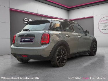 Mini cooper 1.5 136cv shoreditch toit ouvrant panoramique garantie 12 mois occasion simplicicar le mans simplicicar...