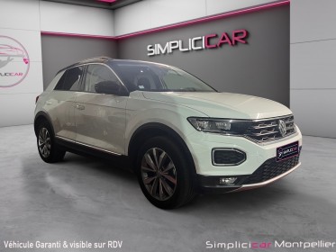 Volkswagen t-roc 1.5 tsi 150 evo start/stop dsg7 lounge toit ouvrant garantie 12 mois occasion montpellier (34) simplicicar...